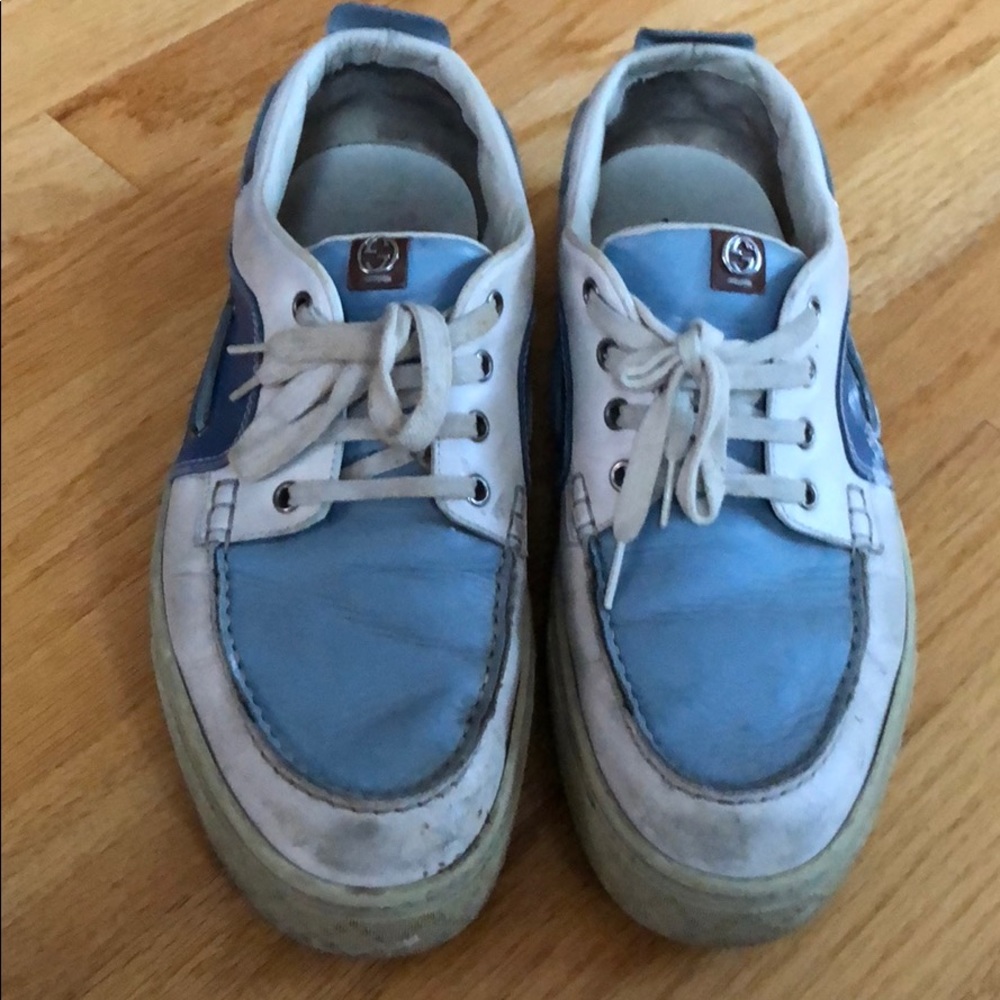 Authentic worn gucci shoes size 11.5